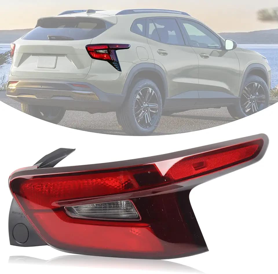 Right Tail Light With Bulbs Compatible With 2024-2025 Chevrolet Trax rear Tail Lamp Right Passenger Side 42905696