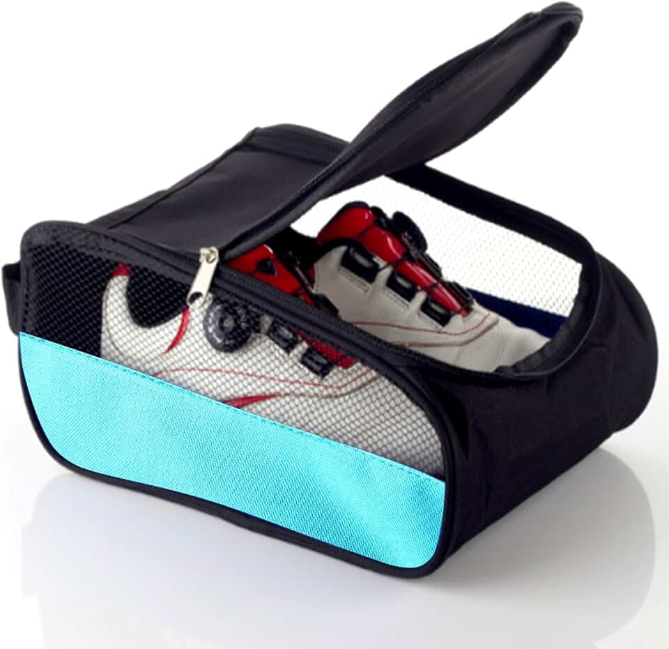 Golf-Schuhtasche, Golf-Schuhtaschen, Herren/Damen, Outdoor-Reißverschlusstaschen, mit Belüftung, Sportschuhe, Tasche, Reise-Schuhbeutel
