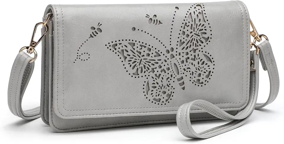 Crossbody Bags For Women Wristlet Wallet Phone Purse Shoulder handbags Multi-Function Small RFID Clutch Card Holder