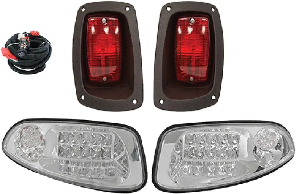 Red Hawk Light Kit for E-Z-GO RXV 2016-2021 12V
