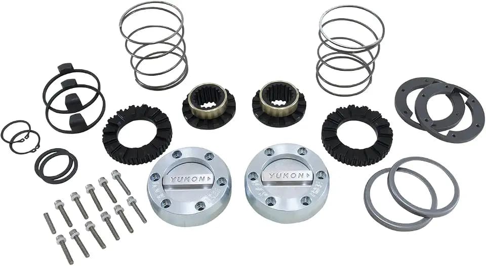Yukon Hardcore Locking Hub Set Dana 44 GM & Ford 1/2 & 3/4 ton 19-Spl