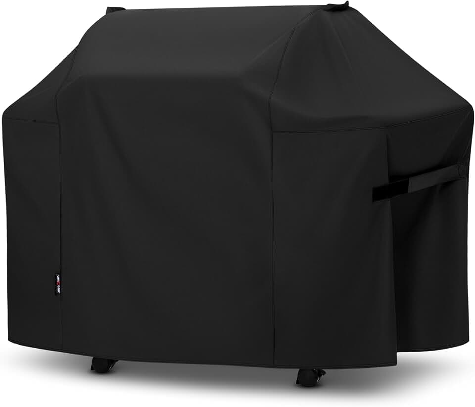 Unicook Grill Cover Heavy Duty Waterproof 64 Inch, Fade Resistant BBQ Cover