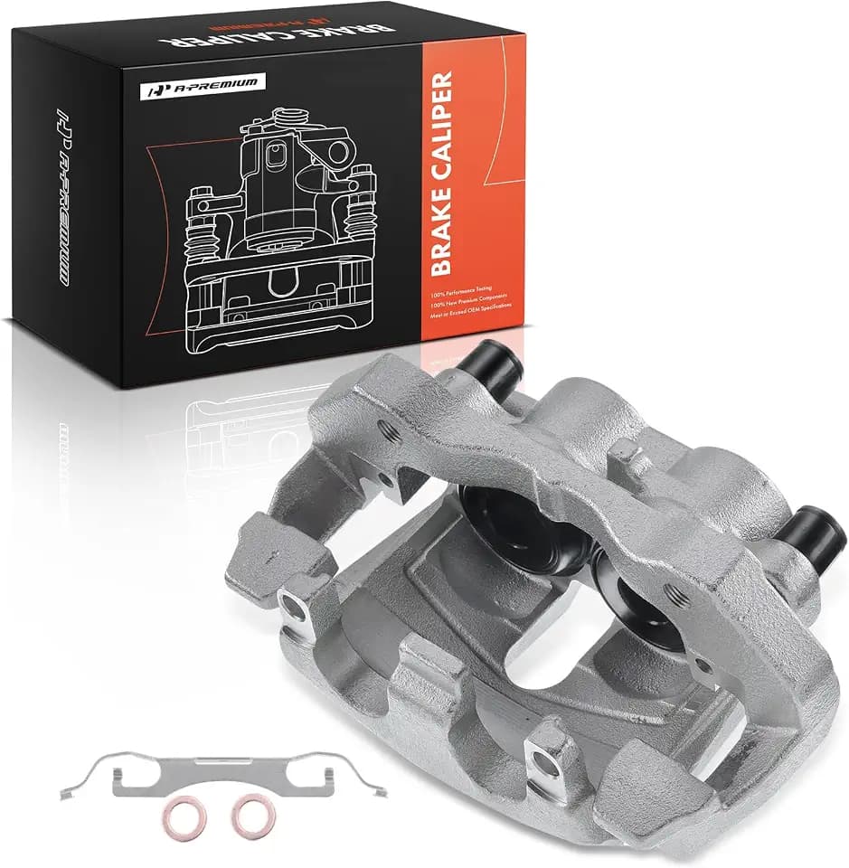 A-Premium Front Right Passenger Disc Brake Caliper with Bracket
