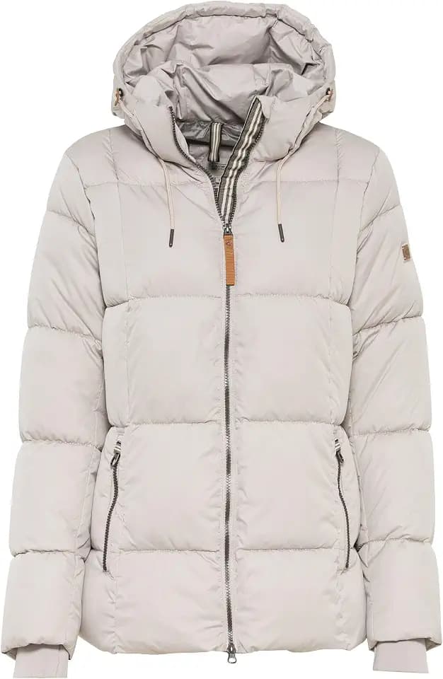 camel active Damen Pufferjacke mit Kapuze