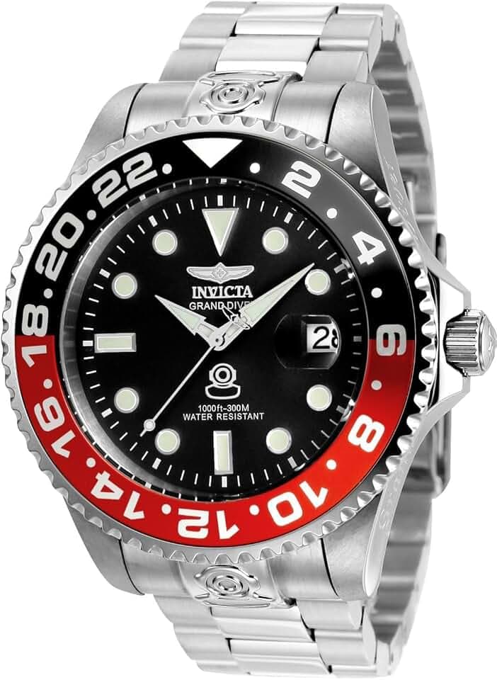 Invicta Pro Diver Edelstahl Herren Automatikuhr - 47mm