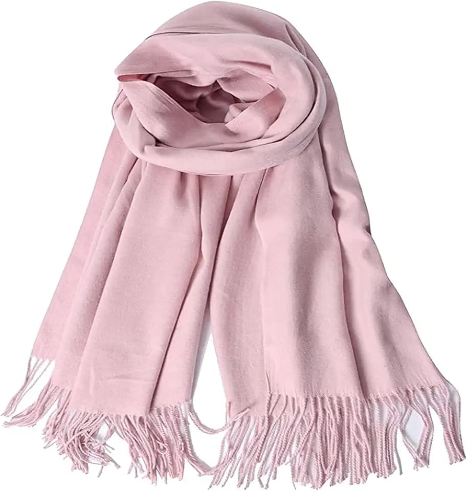 Damen Kaschmir Schal Winter Feinstrick Halstücher Stolen Umschlagtücher Schal Warmes Halstuch