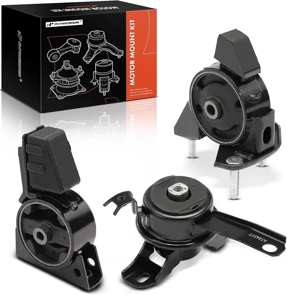 A-Premium Engine Motor Mount Kit Compatible with Toyota Corolla 1998-2002