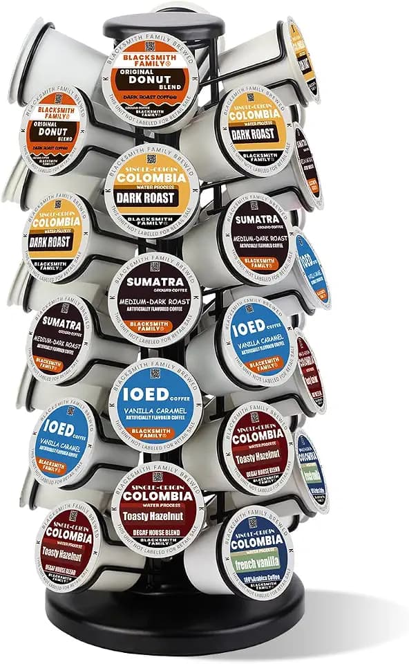 K Cup Holder-Coffee Pods Holder Storage Organizer Stand 40 Pods Capacity