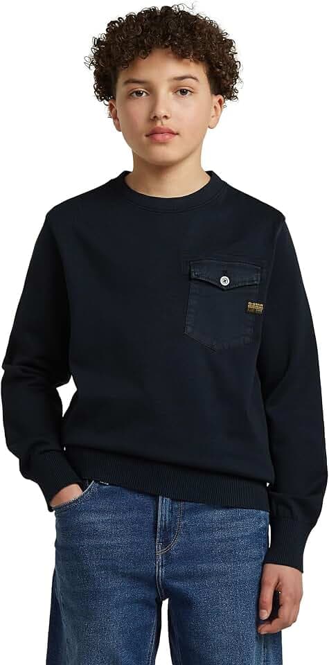 G-Star Jungen Boys Army Knit Sweatshirt Sweater (1er Pack)