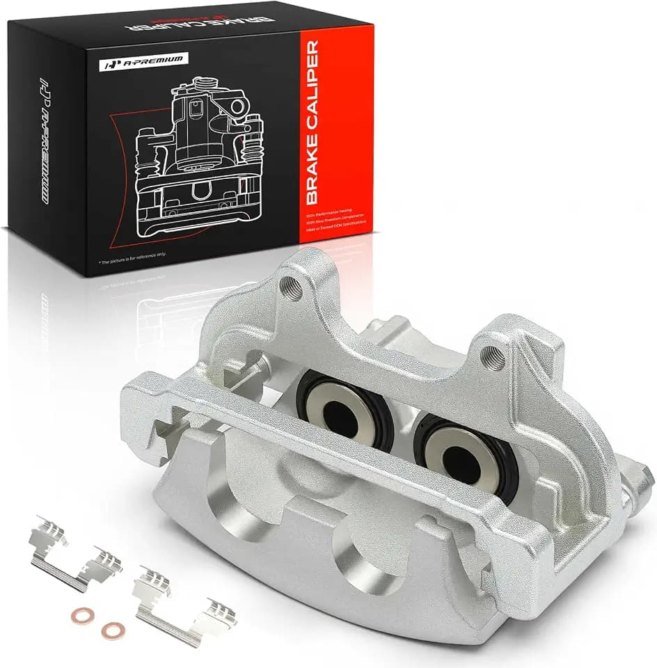 A-Premium Disc Brake Caliper with Bracket Compatible with Chrysler & Dodge