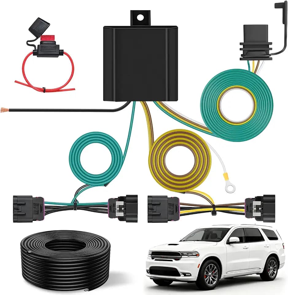 Nilight 4 Pin Trailer Wiring Harness Kit 56336 Simple Fit Tow Hitch