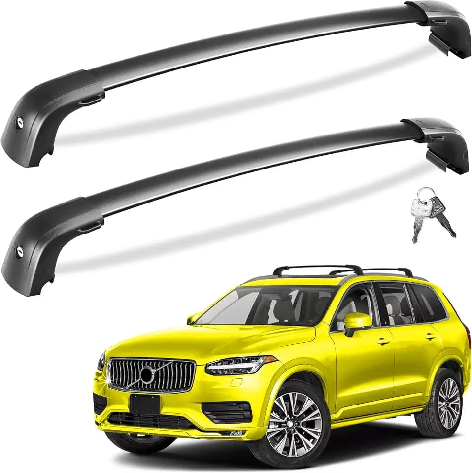 Tuyoung 300lbs Roof Rack Cross Bars for Volvo XC90 XC-90 2016-2026