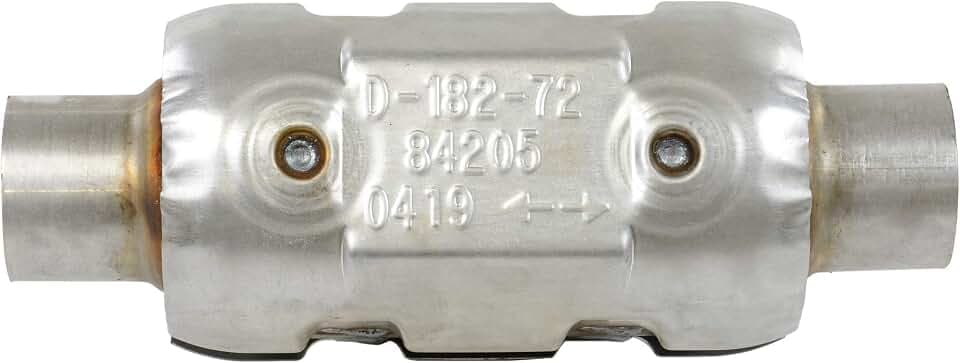 DRiV Walker Catalytic Converter - 84205 - Heavy Duty with Stainless Steel Body - Aluminized Pipe Design - Customizable Fit for Automotive Replacement Converters