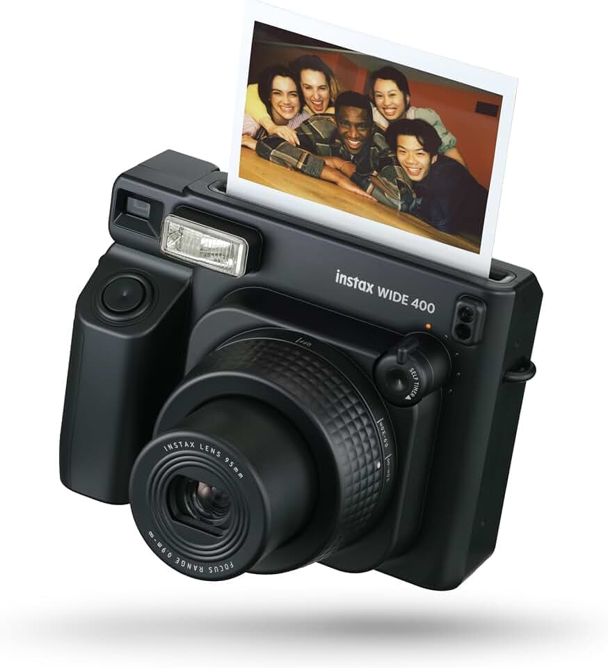 FUJIFILM instax Wide 400™ Sofortbildkamera, Jet Black