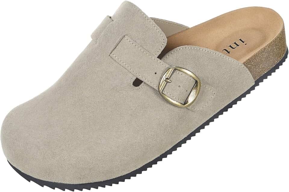 Intini Clogs Hausschuhe Herren Damen Pantoletten Leder