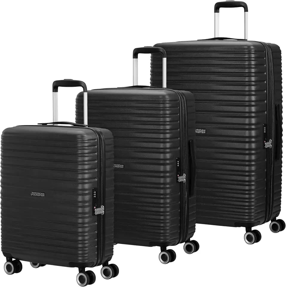 American Tourister Aerotech Spinner Handgepäck- & Check-in-Kofferset, 55 cm