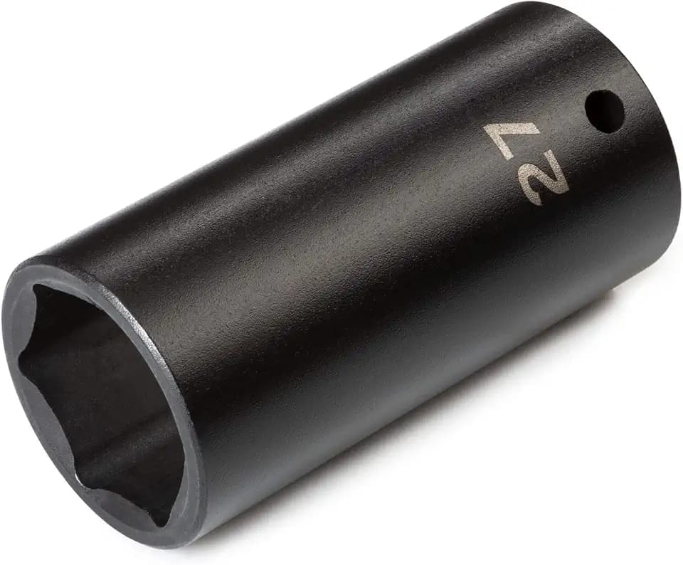 TEKTON 1/2 Inch Drive x 27 mm 6-Point Impact Socket | SID23127