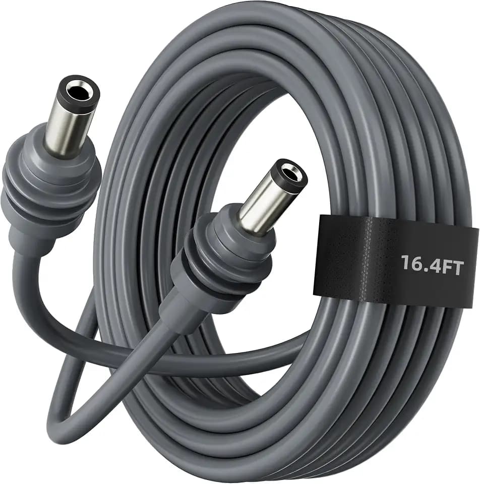 Starlink Mini DC Power Cable 16.4ft,Extension Replacement DC Power Cord