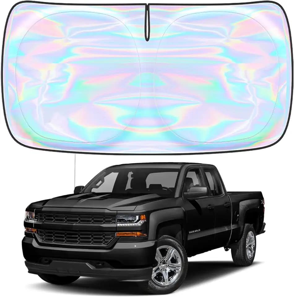 for Chevrolet Silverado 1500 2019-2026 Windshield Sun Shade Car Accessories