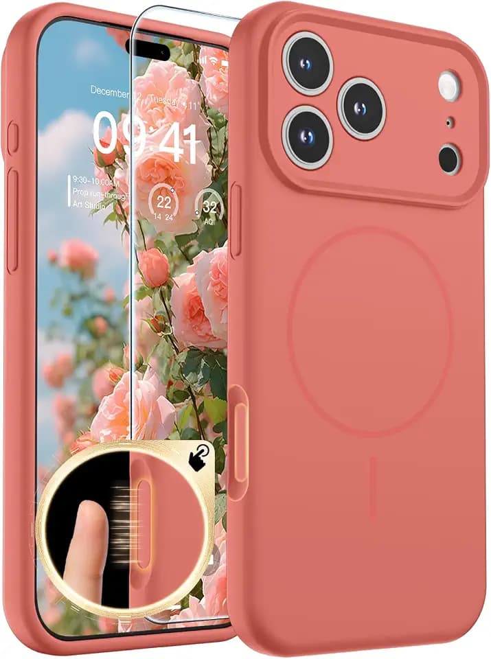 SUPFINE Silicone & Magnetic for iPhone 18 Pro Max Case