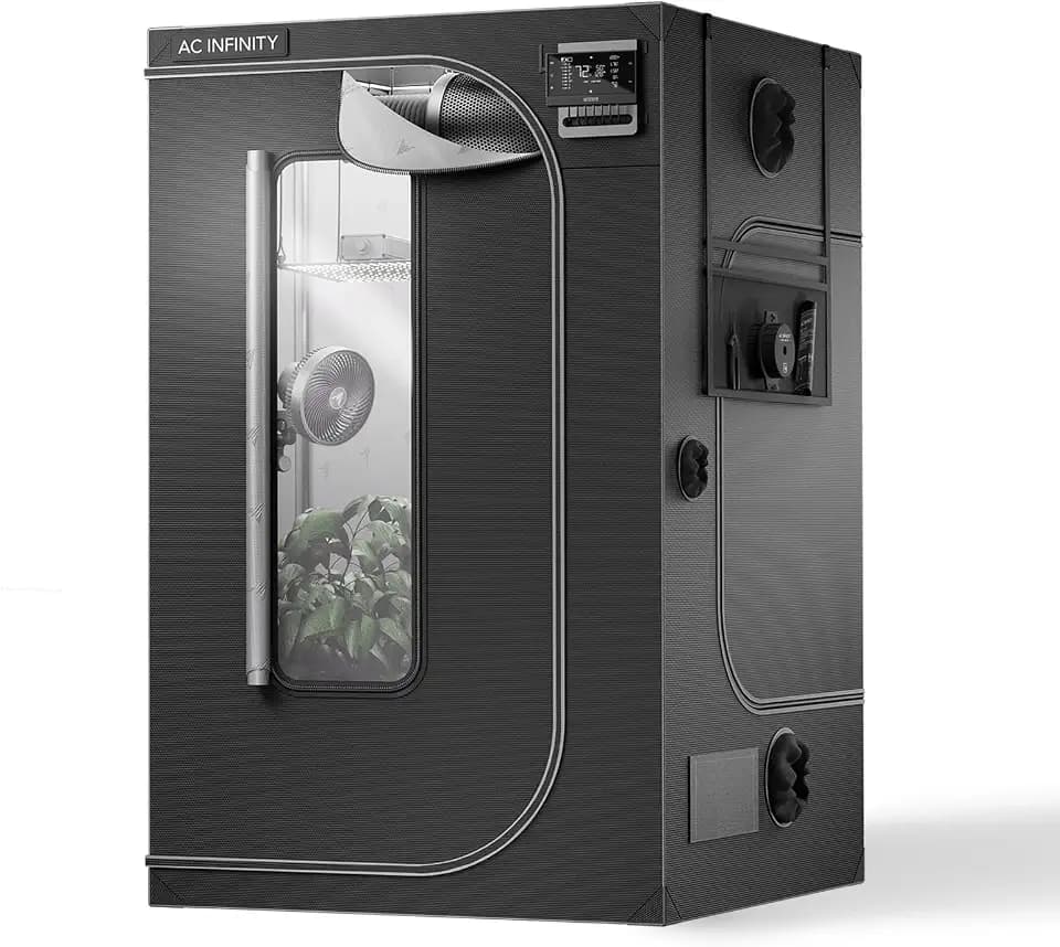 AC Infinity CLOUDLAB 866, Advance Grow Tent 5x5, Thickest Poles & Mylar