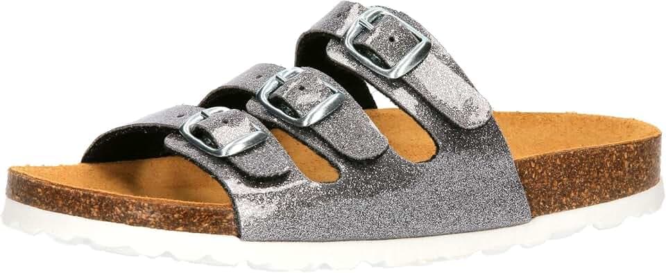 Lico Bioline Concrete Unisex Erwachsene Hausschuh