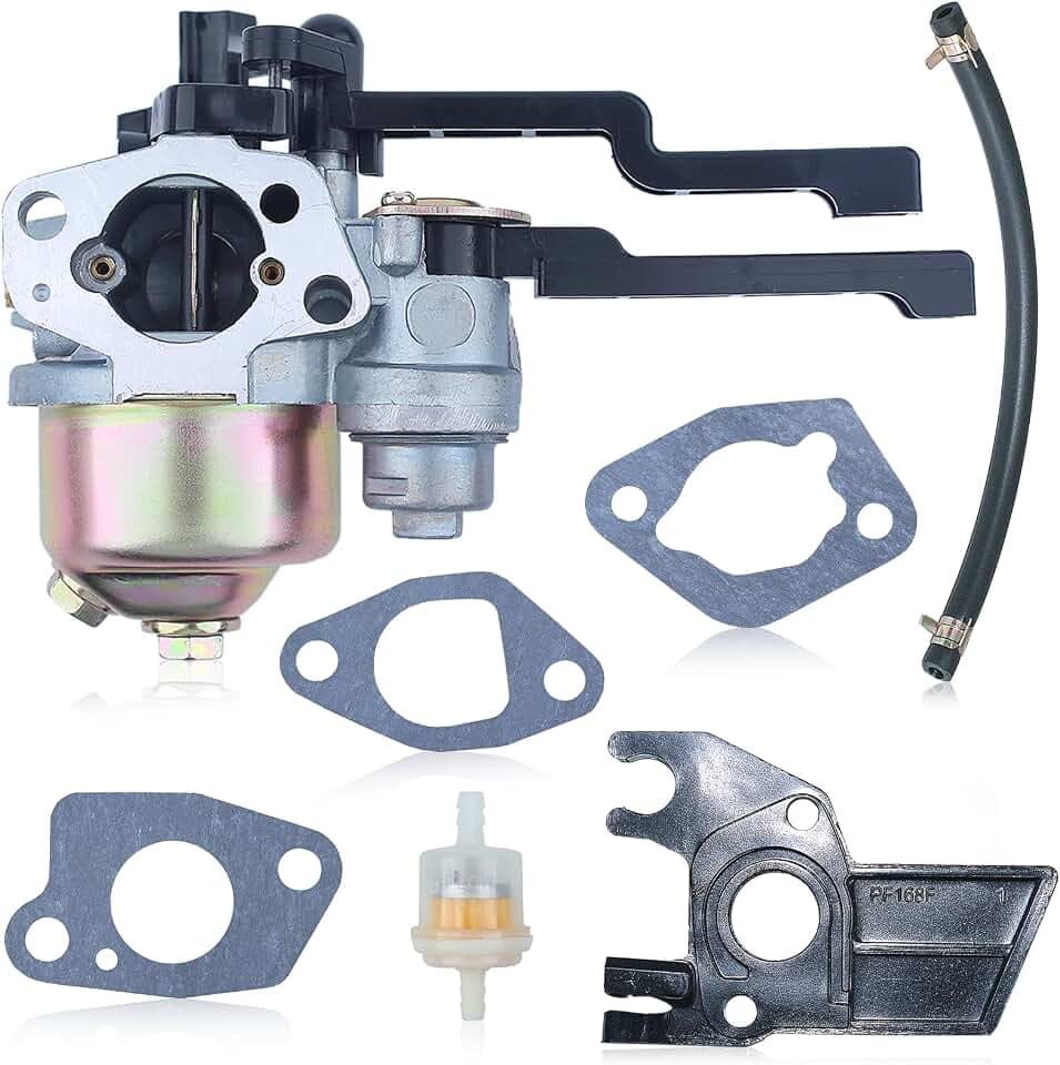 Vergaser Set für Kohler CH260 CH270 Motoren, Rasenmäher Ersatzteile, mit Isolierdichtung und Dichtungssatz, Ersatz für 17 853 22-S, 1785322-S, 1785322S, 17 853 04-S