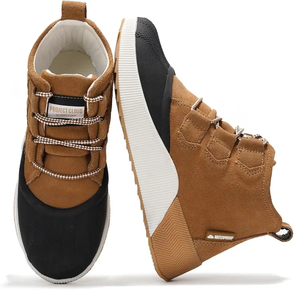 Project Cloud Waterproof Snow Boots for Women - Fall Shoes for Women 2026