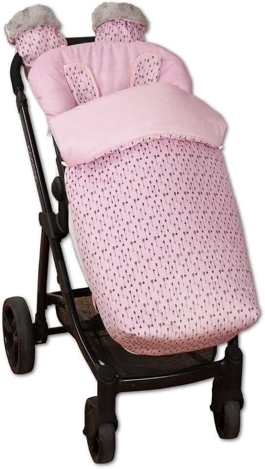 Babyline Arrow Fußsack, unisex, Rosa
