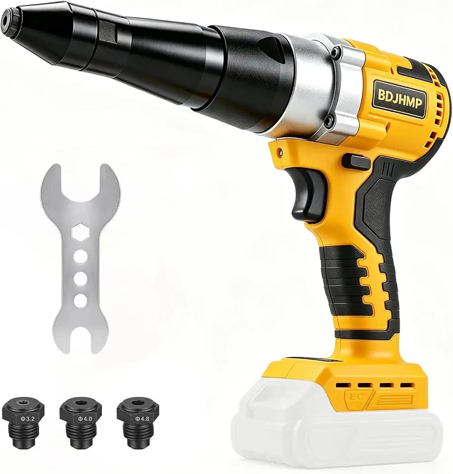 Cordless Rivet Gun Compatible with Dewalt 20V Max Battery, Tool Only