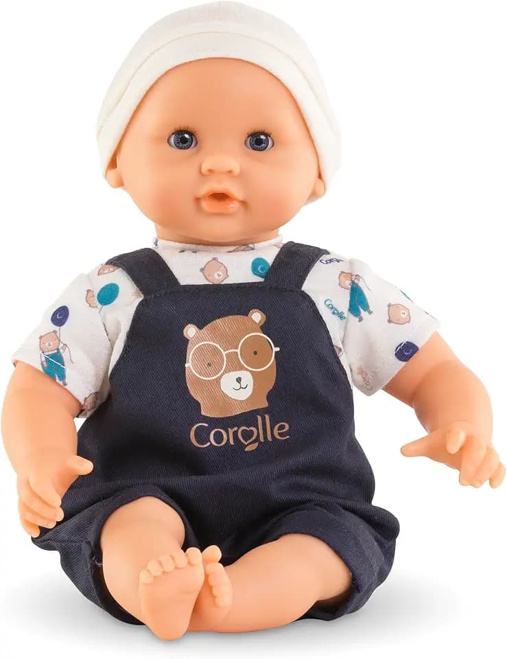 Corolle - Meine erste Babypuppe, Baby Calin Maël – Bär, 30 cm, ab 18 Monate, 9000100930