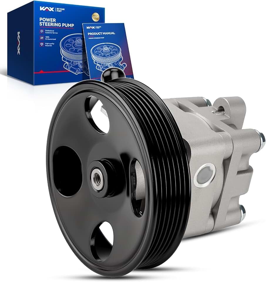 KAX Power Steering Pump Fit for 2007-2013 Altima, 2002-2011 X-Trail, Power Assist Pump Replace# 21-5478