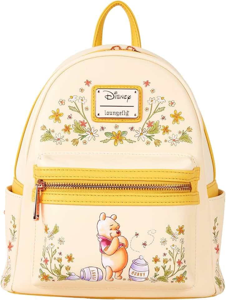 Loungefly Disney Winnie the Pooh Mini Backpack Handbag Shoulder Bag Yellow