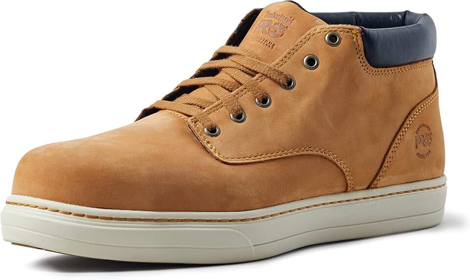 Timberland Herren Disruptor Chukka S1P - ESD - SRC - Schnürstiefel aus Leder
