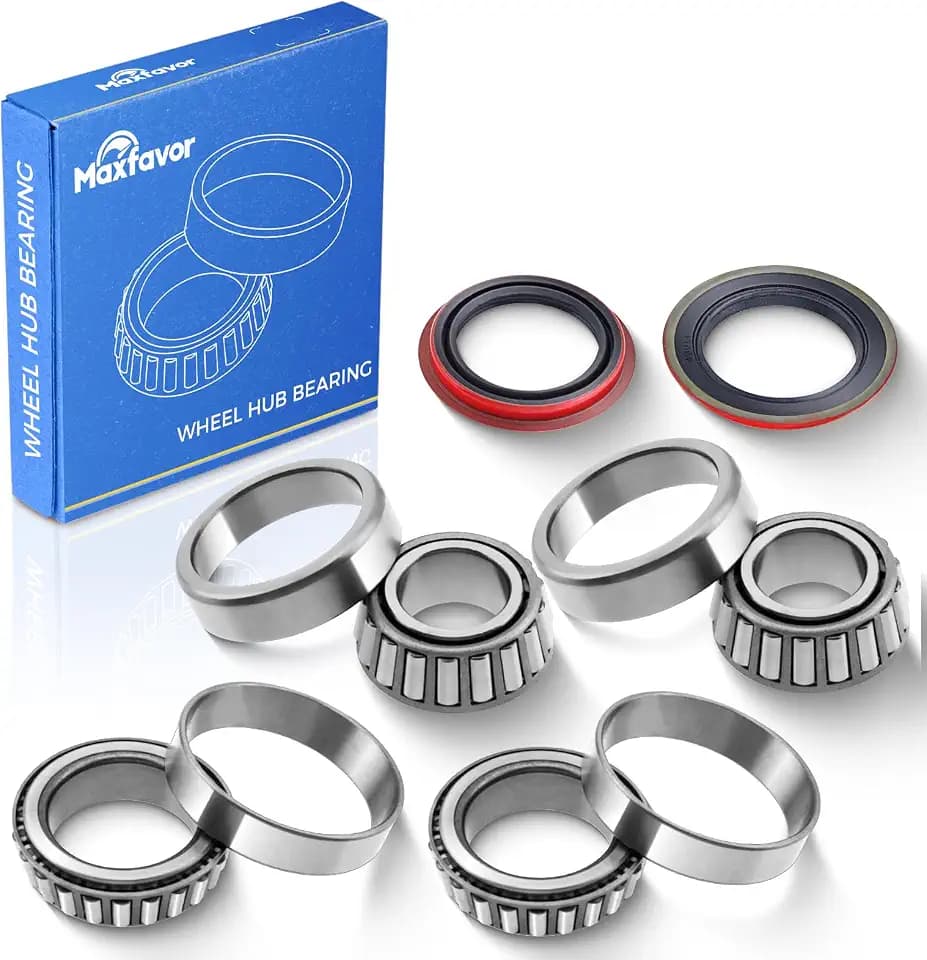 6PCS Front Wheel Bearing & Seal Kit Assembly Fit for 1995-2003 2004 2005 2006 2007 2008 2009 2010 2011 Ford Explorer Ranger Explorer Sport Trac RWD Wheel Hub Bearing Seal