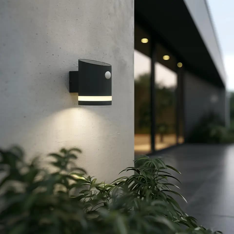 SolarCentre® Truro Solarleuchte mit Bewegungsmelder für den Außenbereich – Anthrazit Edition