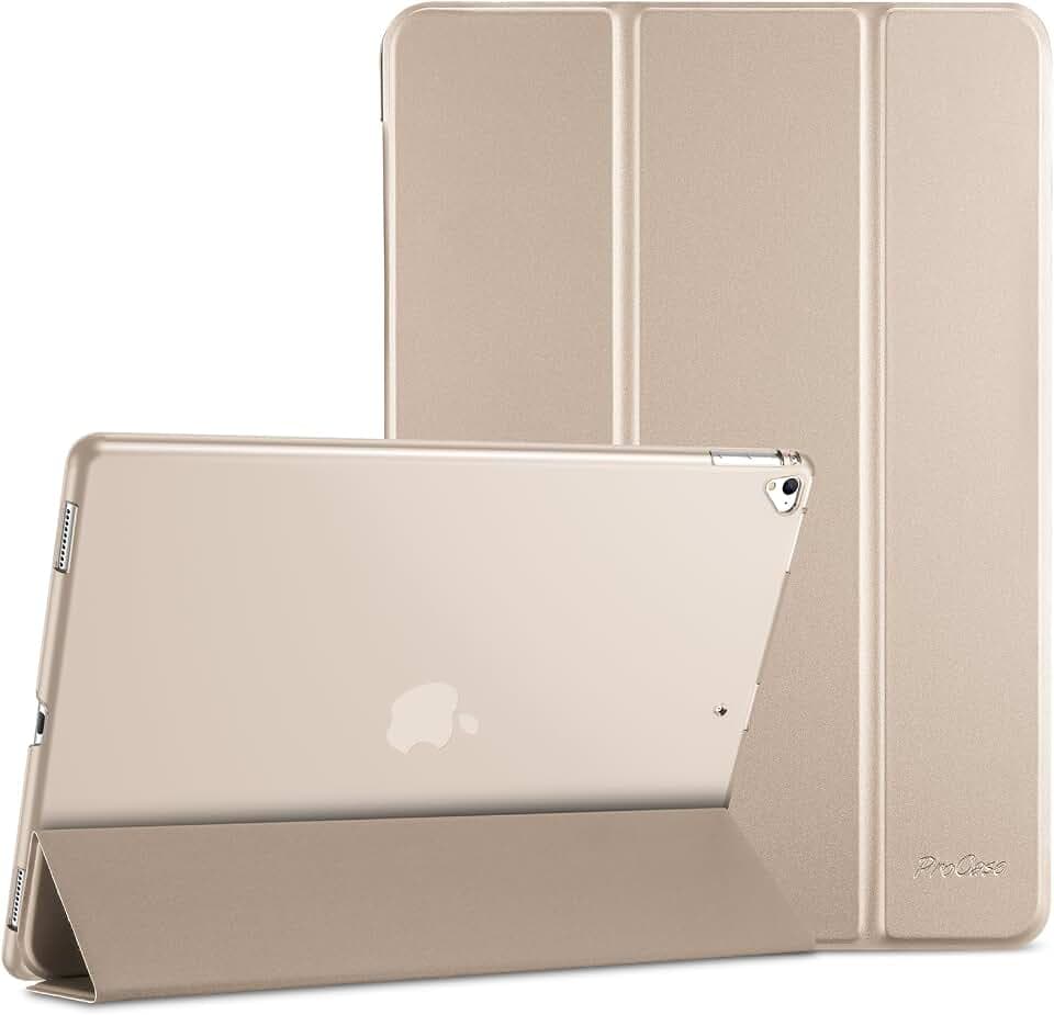 ProCase Hülle für iPad Pro 12,9 Zoll 2017/2015(1. und 2. Generation) Schutzhülle Leicht Dünn Hart Smart Case Cover Kompatibel mit 12,9" iPad Pro -Starlight