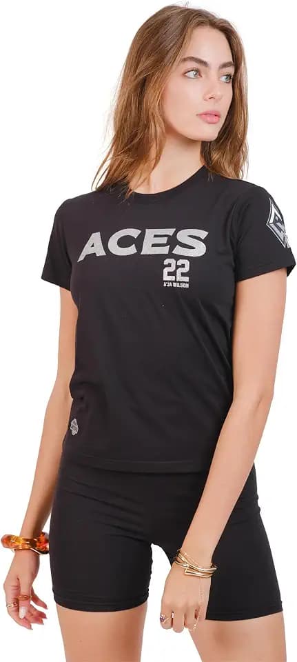 Ultra Game WNBA Official Women's Super Soft Players T-Shirt