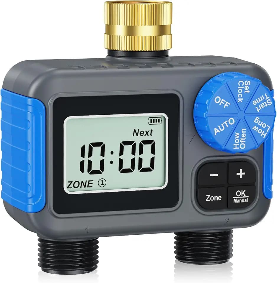 Sprinkler Timer with Brass Swivel, Hose Timers for Watering