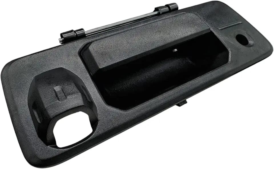 Tailgate Handle for 2014-2019 Toyota Tundra and 2016-2020 Toyota Tacoma Liftgate Latch Handle with Rear Camera Hole Replaces# 69090-0C090, 69090-0C091