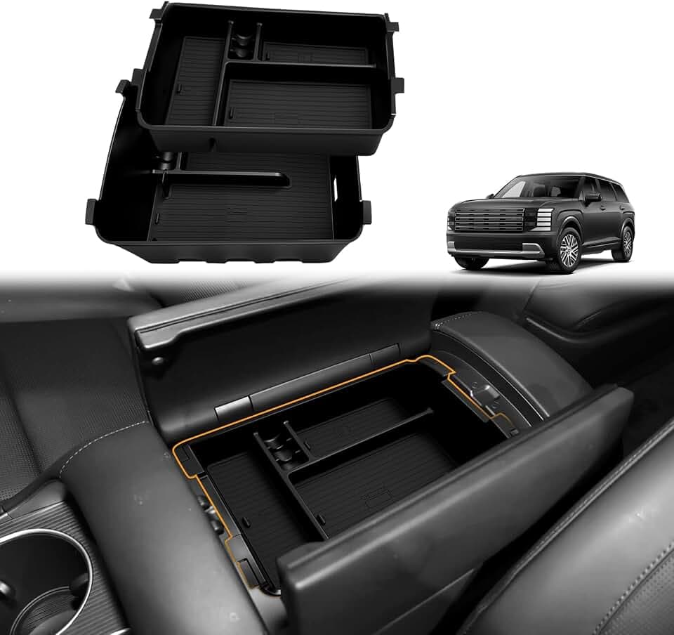 Muslogy Center Console Organizer for 2026 Hyundai Palisade Calligraphy ONLY