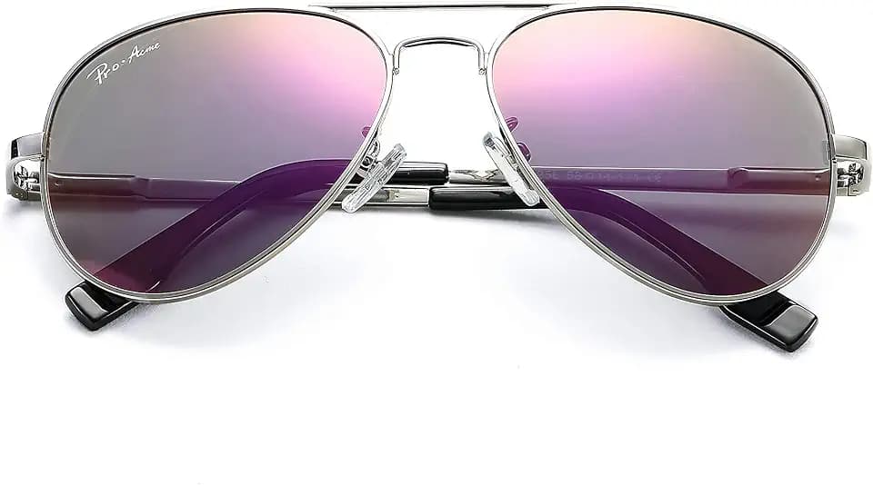 Pro Acme Classic Polarized Aviator Sunglasses UV400 Drive Shade