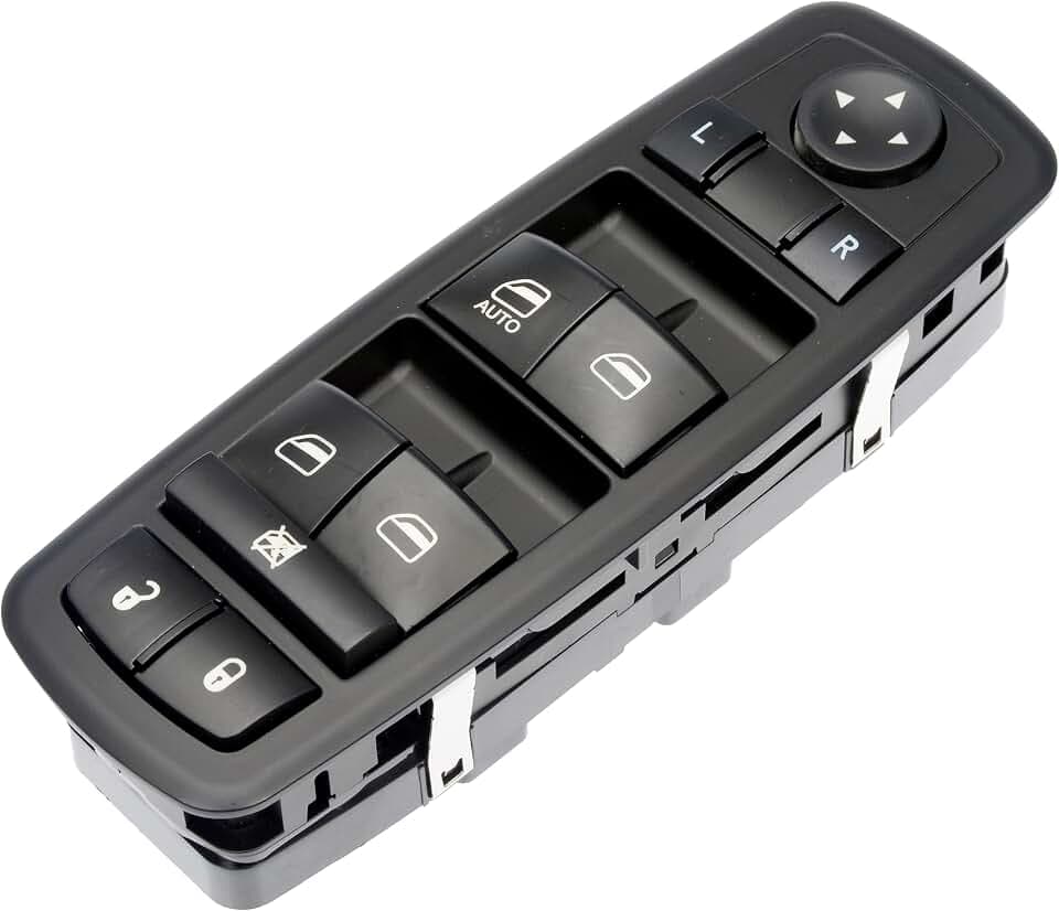 Dorman 901-686 Front Driver Side Master Window Switch - 10 Button Compatible with Select Dodge Models