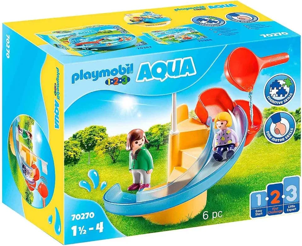 Playmobil 1.2.3 Aqua Water Slide