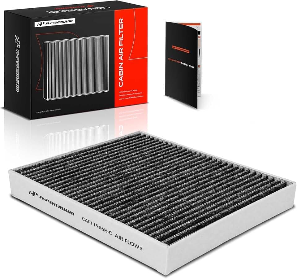 A-Premium Cabin Air Filter with Activated Carbon Compatible with Chevrolet