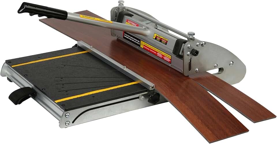 CUTTEREX 13 INCH 360° VINYL Floor Cutter for VCT, LVT, PVC, Rubber Floor and VINYL Plank