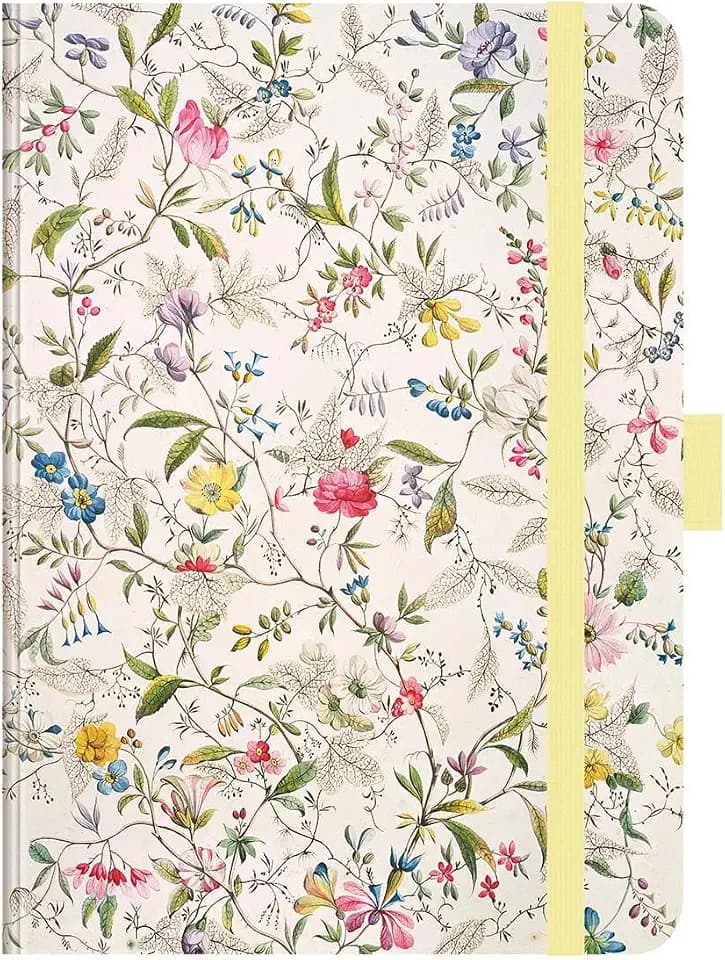 Premium Timer Big "Wild Flowers" 2026: Hochwertiger Buchkalender. Terminplaner mit Wochenkalendarium, Gummiband und Stifthalter. 12 x 17 cm