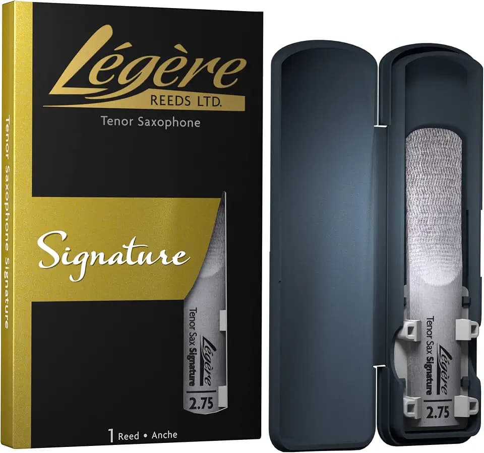Légère Reeds - Tenor Saxophone Reed, Signature, Strength 2.75 (TSG2.75) - Premium Synthetic Woodwind Reed