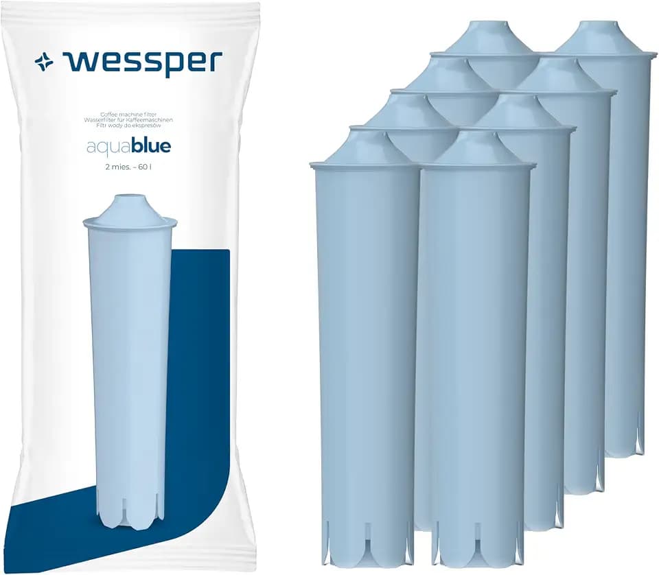 Wessper Wasserfilter Kaffeevollautomat Kompatibel mit Jura Impressa 8 Stück