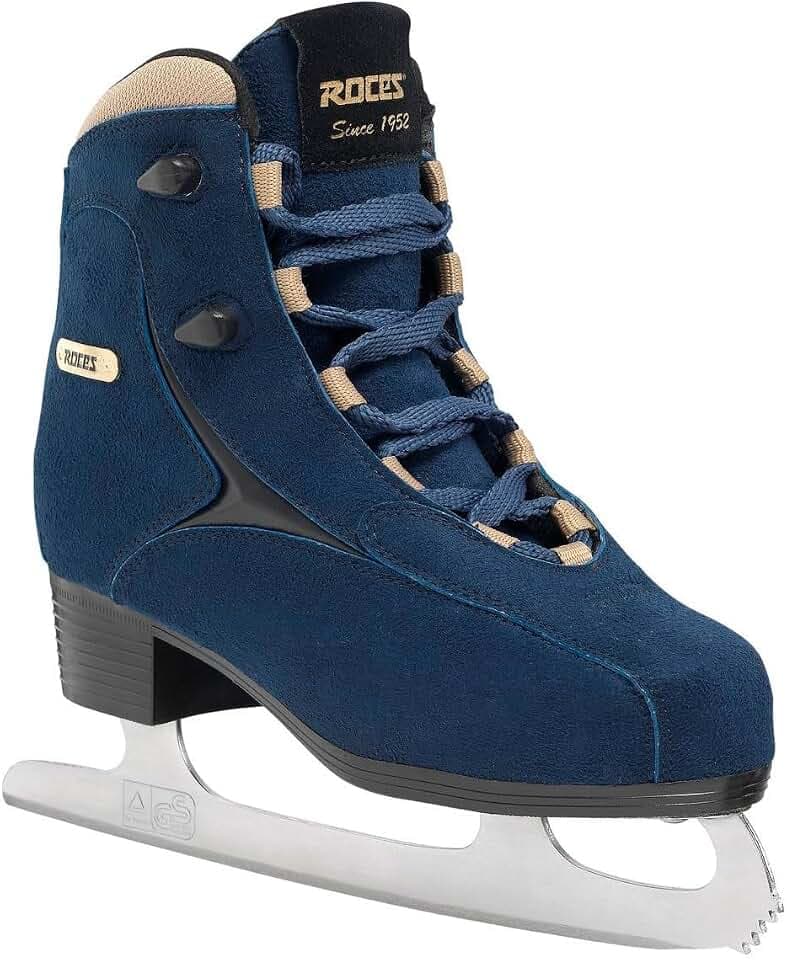Roces Damen Schlittschuhe Modell Caje US 11, blau/Gold, 450617